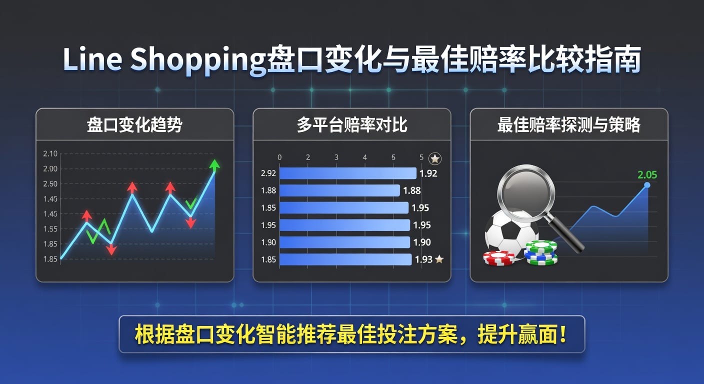 line shopping 盘口变化与最佳赔率比较：雷速体育官网实战指南