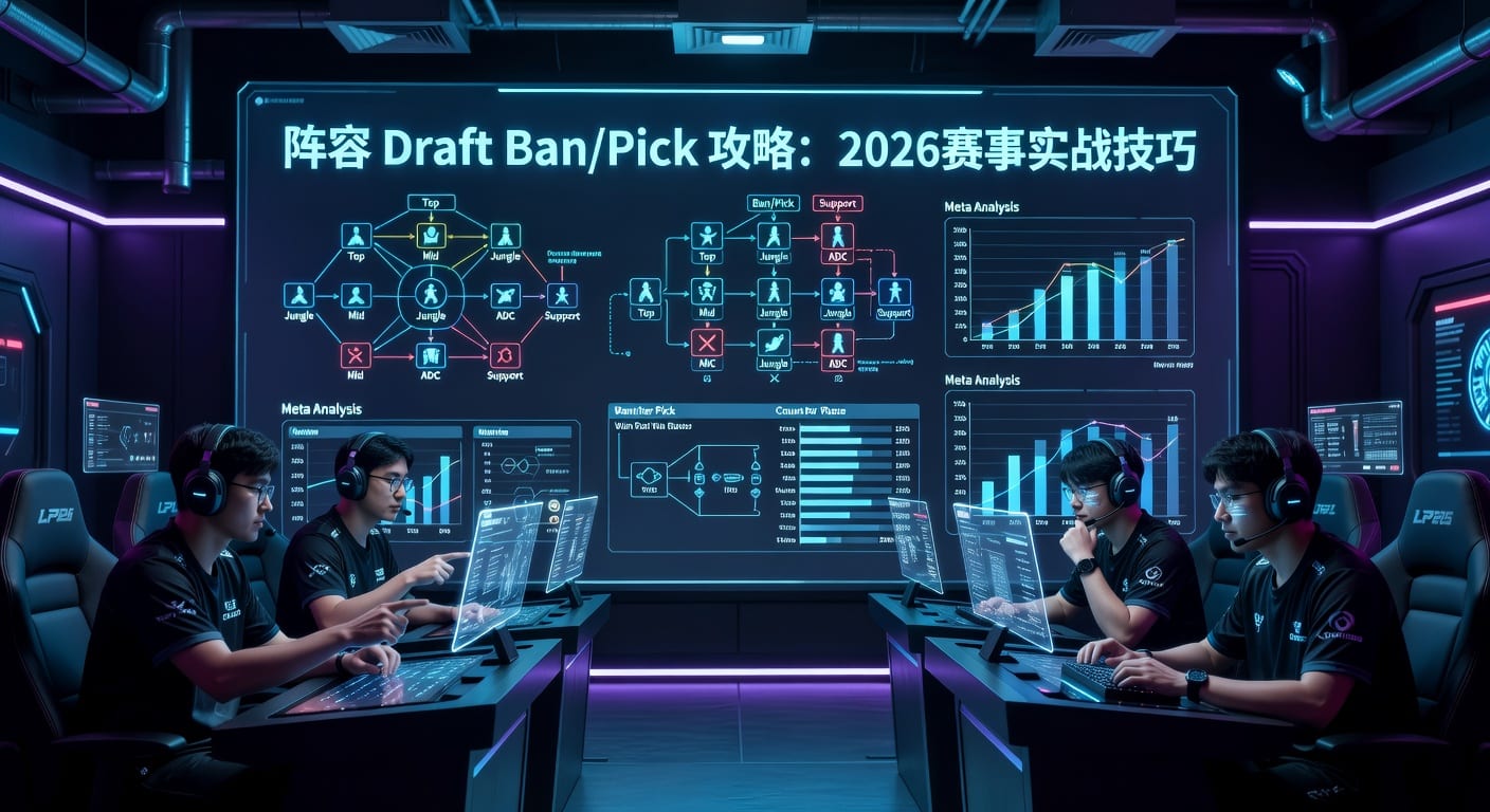 阵容 Draft Ban/Pick：赛前选人禁选实战拆解